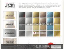 Tablet Screenshot of color-metals.com
